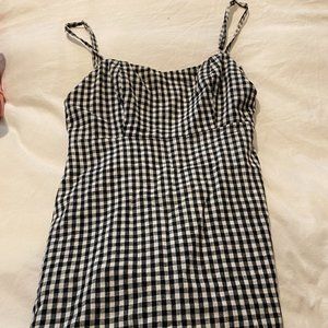 Brandy Melville Gingham Print Dress